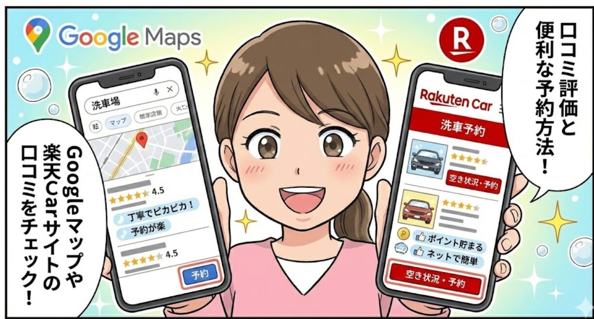 月1回でOK】手洗い洗車で常にキレイな車を保つ方法と料金の目安